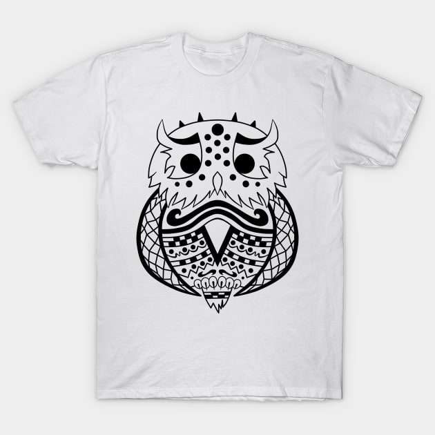 little owl T-Shirt by MaraMuhomor